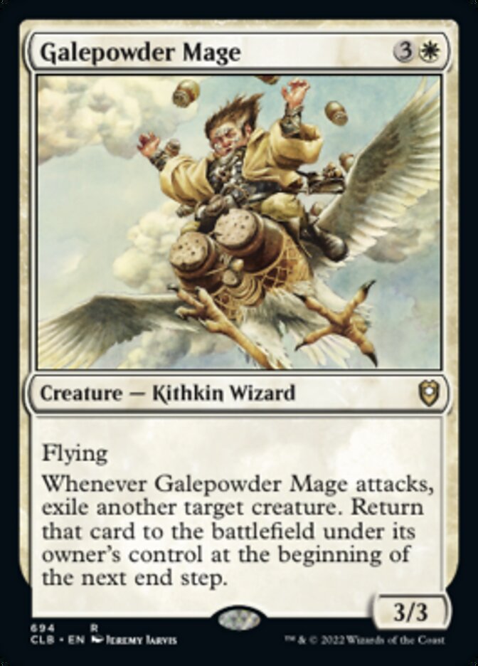 Galepowder Mage [Commander Legends: Battle for Baldur's Gate] | GnG Games