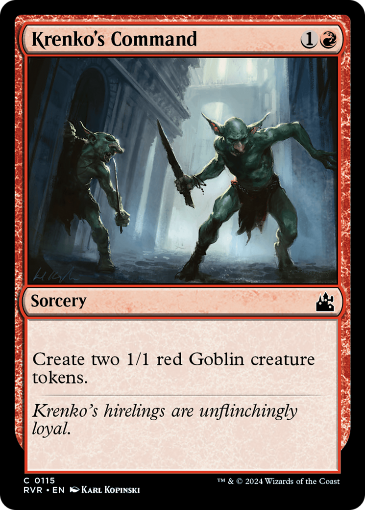 Krenko's Command [Ravnica Remastered] | GnG Games