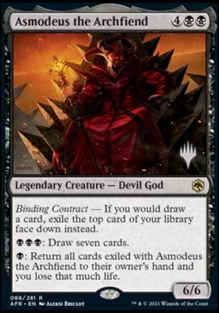 Asmodeus the Archfiend (Promo Pack) [Dungeons & Dragons: Adventures in the Forgotten Realms Promos] | GnG Games