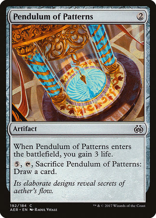 Pendulum of Patterns [Aether Revolt] | GnG Games