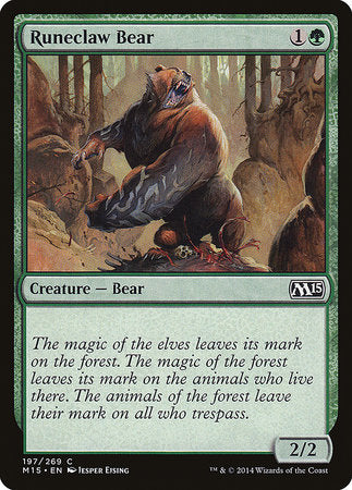 Runeclaw Bear [Magic 2015] | GnG Games