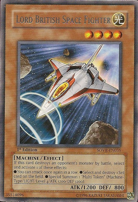 Lord British Space Fighter [SOVR-EN035] Rare | GnG Games