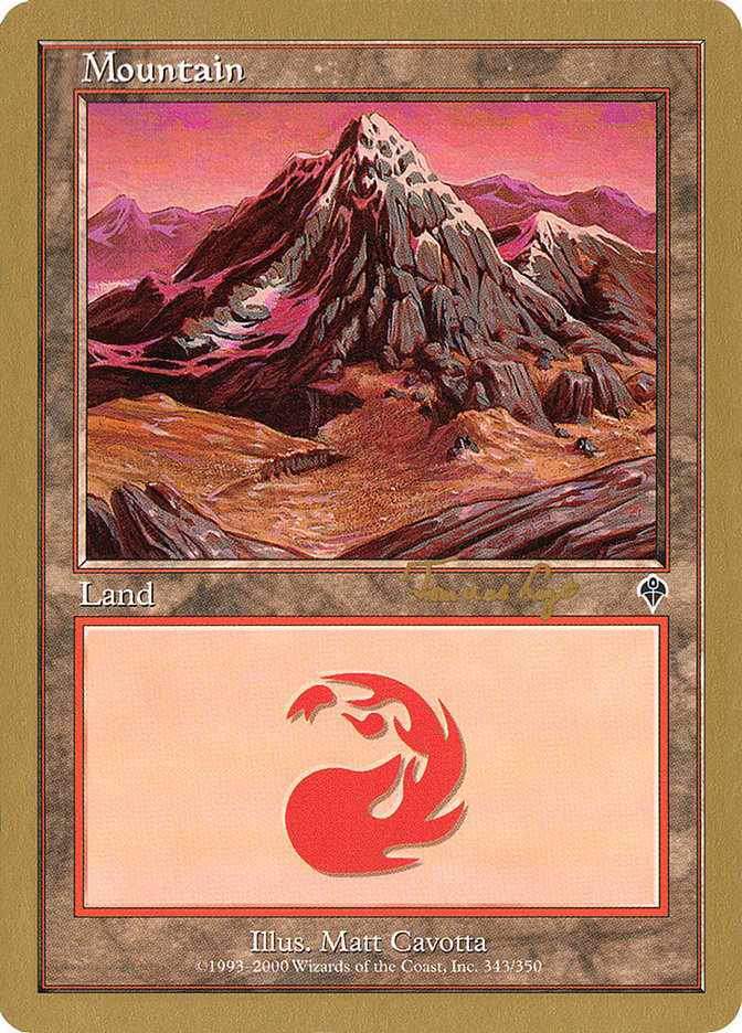 Mountain (tvdl343) (Tom van de Logt) [World Championship Decks 2001] | GnG Games