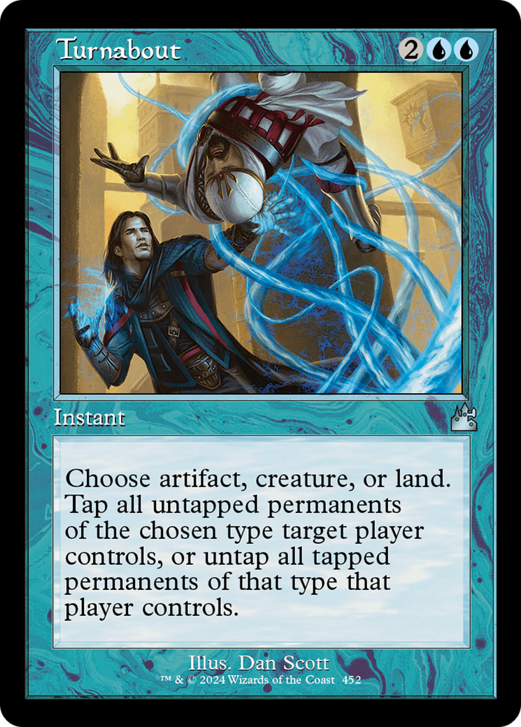 Turnabout (Retro Frame) [Ravnica Remastered] | GnG Games