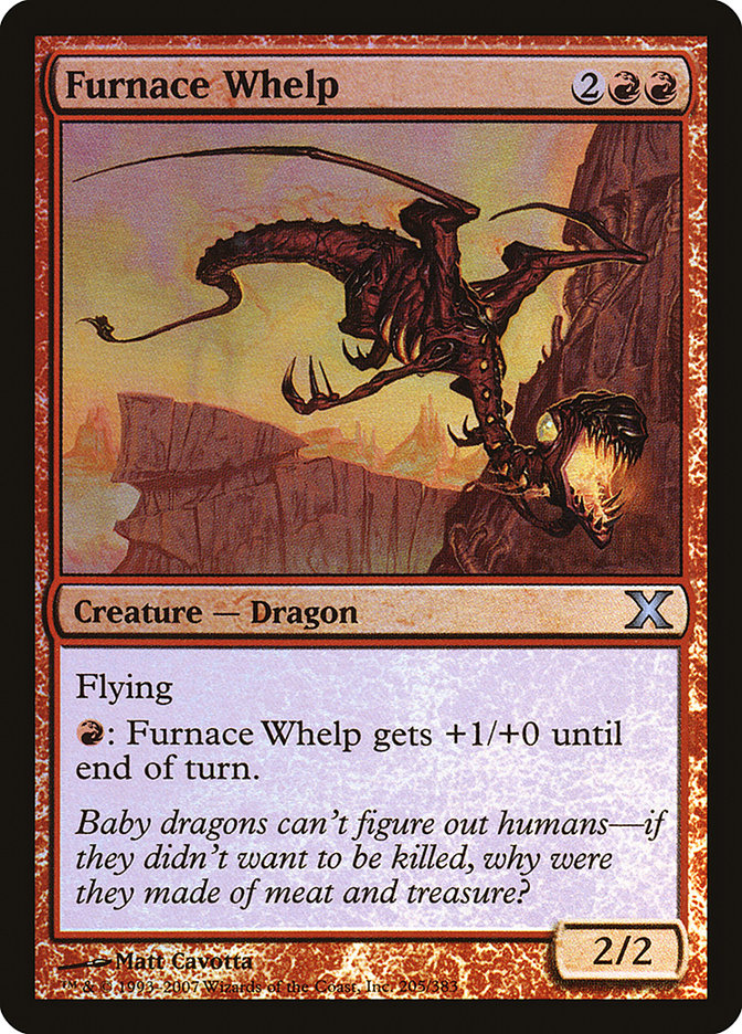 Furnace Whelp (Premium Foil) [Tenth Edition] | GnG Games