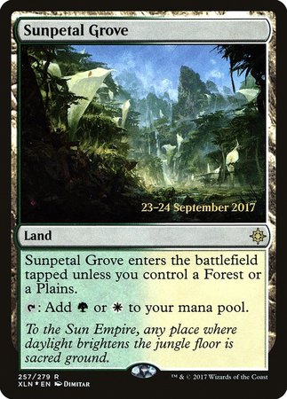 Sunpetal Grove [Ixalan Promos] | GnG Games