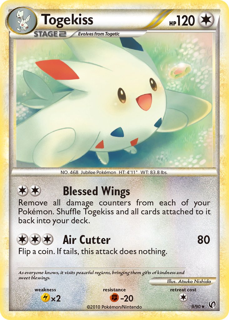 Togekiss (9/90) (Theme Deck Exclusive) [HeartGold & SoulSilver: Undaunted] | GnG Games