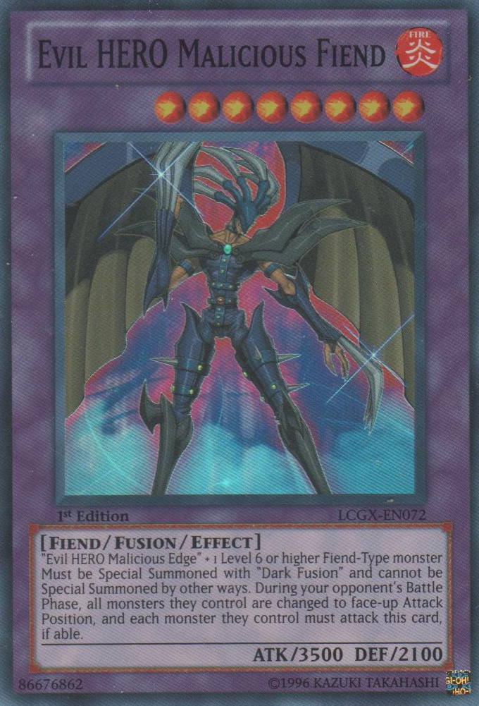 Evil HERO Malicious Fiend [LCGX-EN072] Super Rare | GnG Games