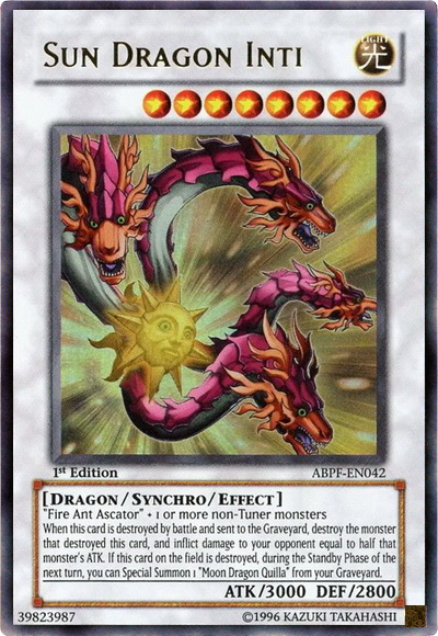 Sun Dragon Inti [ABPF-EN042] Ultra Rare | GnG Games