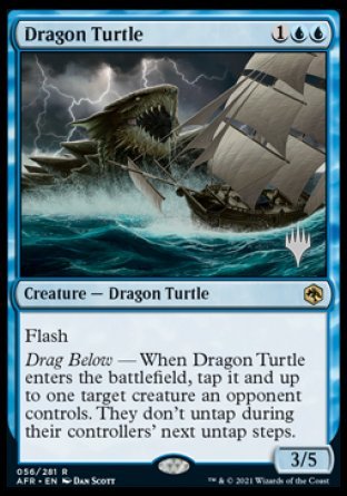 Dragon Turtle (Promo Pack) [Dungeons & Dragons: Adventures in the Forgotten Realms Promos] | GnG Games