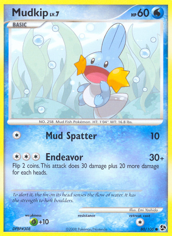 Mudkip (80/106) [Diamond & Pearl: Great Encounters] | GnG Games