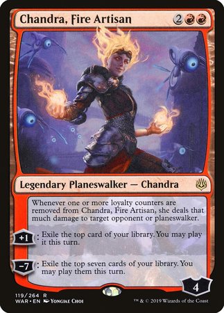 Chandra, Fire Artisan [War of the Spark] | GnG Games