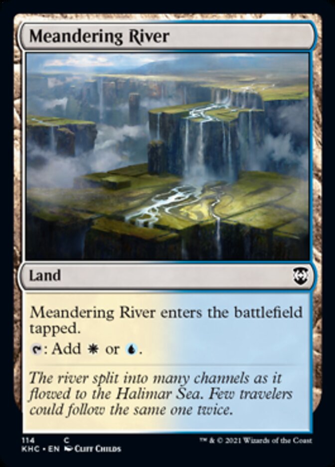 Meandering River [Kaldheim Commander] | GnG Games