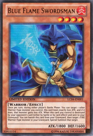 Blue Flame Swordsman [LC04-EN001] Ultra Rare | GnG Games