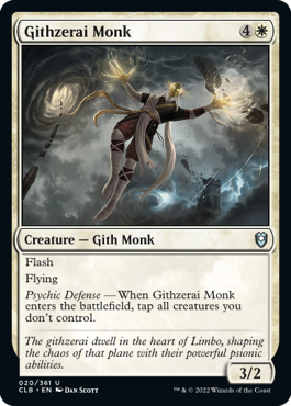 Githzerai Monk [Commander Legends: Battle for Baldur's Gate] | GnG Games