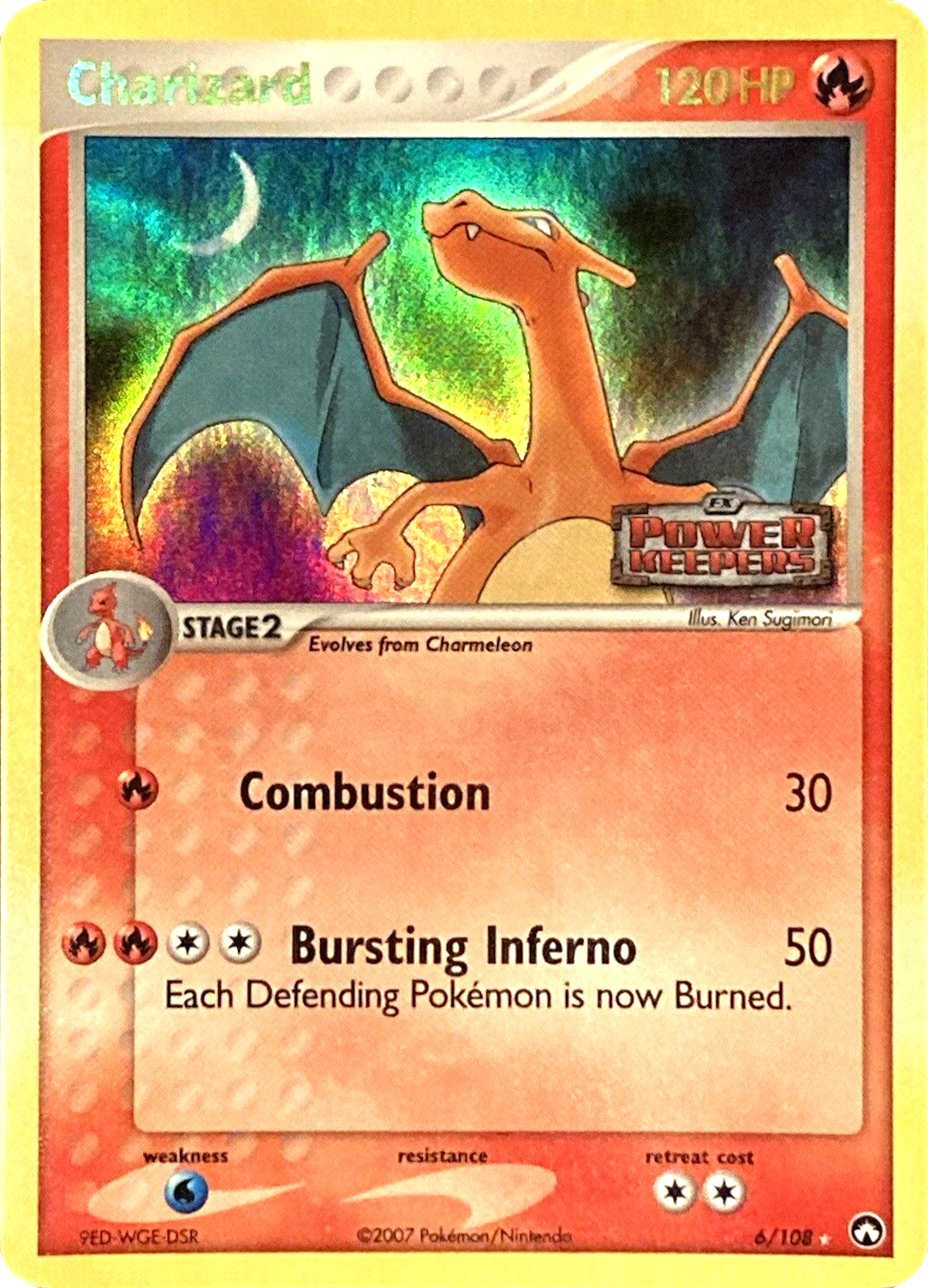 Charizard (6/108) (Stamped) [EX: Power Keepers] | GnG Games