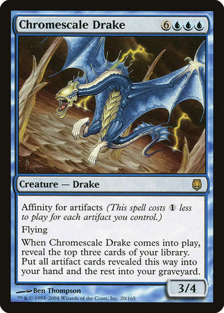 Chromescale Drake [Darksteel] | GnG Games