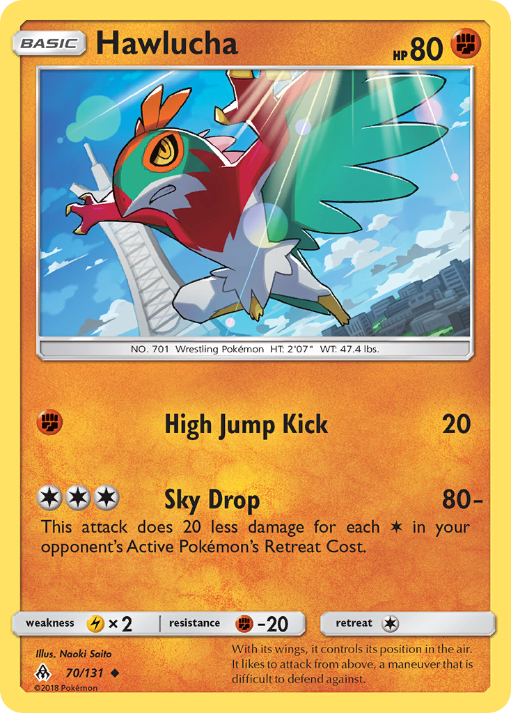 Hawlucha (70/131) [Sun & Moon: Forbidden Light] | GnG Games