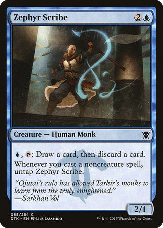 Zephyr Scribe [Dragons of Tarkir] | GnG Games