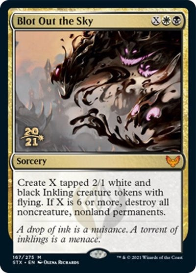 Blot Out the Sky [Strixhaven: School of Mages Prerelease Promos] | GnG Games