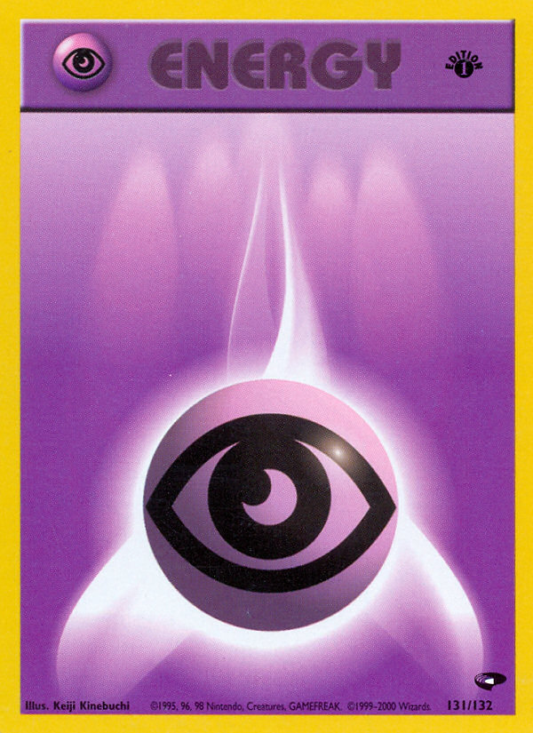 Psychic Energy (131/132) [Gym Challenge 1st Edition] | GnG Games