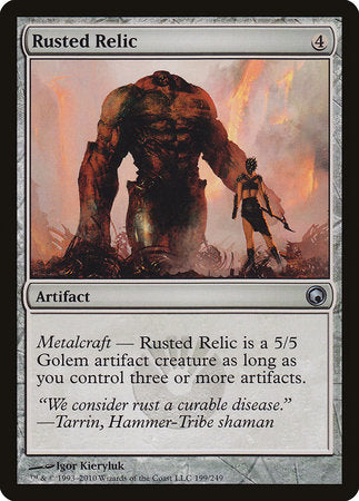 Rusted Relic [Scars of Mirrodin] | GnG Games