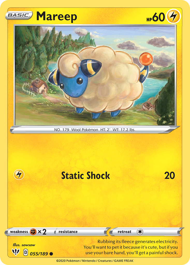 Mareep (055/189) [Sword & Shield: Darkness Ablaze] | GnG Games