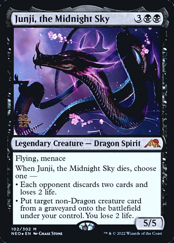 Junji, the Midnight Sky [Kamigawa: Neon Dynasty Prerelease Promos] | GnG Games