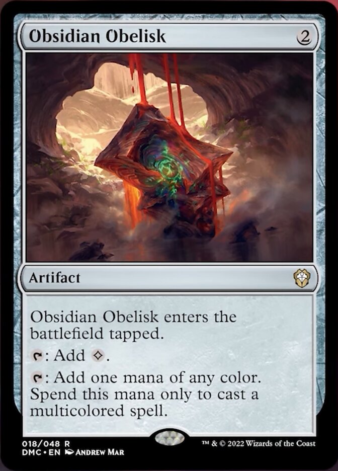 Obsidian Obelisk [Dominaria United Commander] | GnG Games