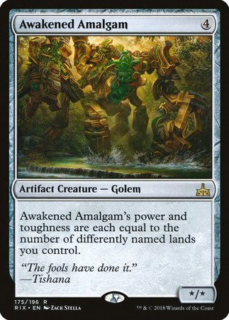 Awakened Amalgam [Rivals of Ixalan] | GnG Games