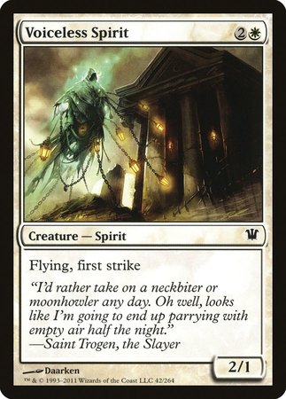 Voiceless Spirit [Innistrad] | GnG Games