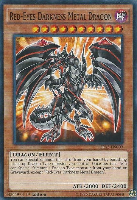 Red-Eyes Darkness Metal Dragon [SR02-EN009] Common | GnG Games