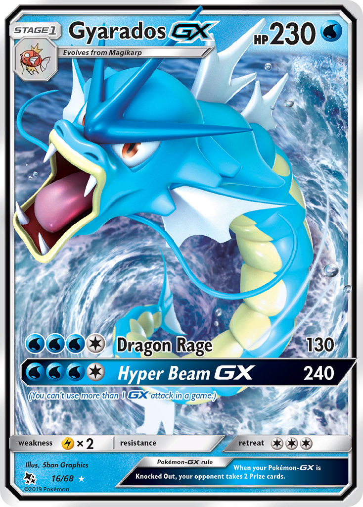 Gyarados GX (16/68) [Sun & Moon: Hidden Fates] | GnG Games