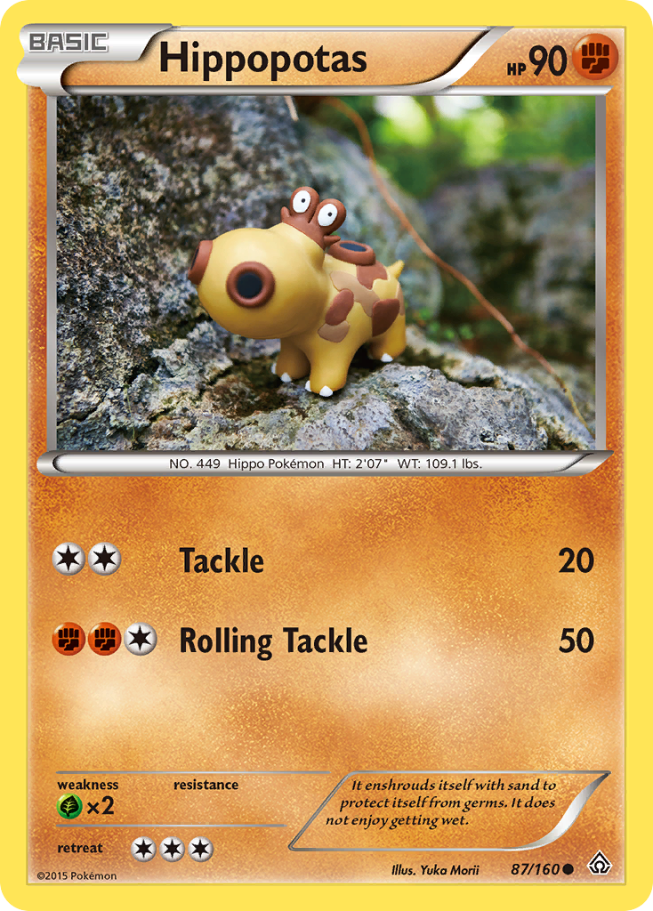 Hippopotas (87/160) [XY: Primal Clash] | GnG Games