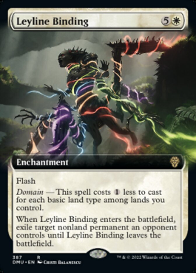 Leyline Binding (Extended Art) [Dominaria United] | GnG Games