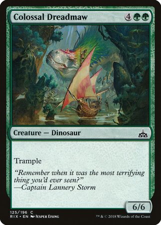 Colossal Dreadmaw [Rivals of Ixalan] | GnG Games