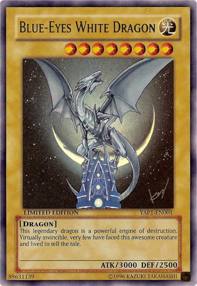 Blue-Eyes White Dragon [YAP1-EN001] Ultra Rare | GnG Games