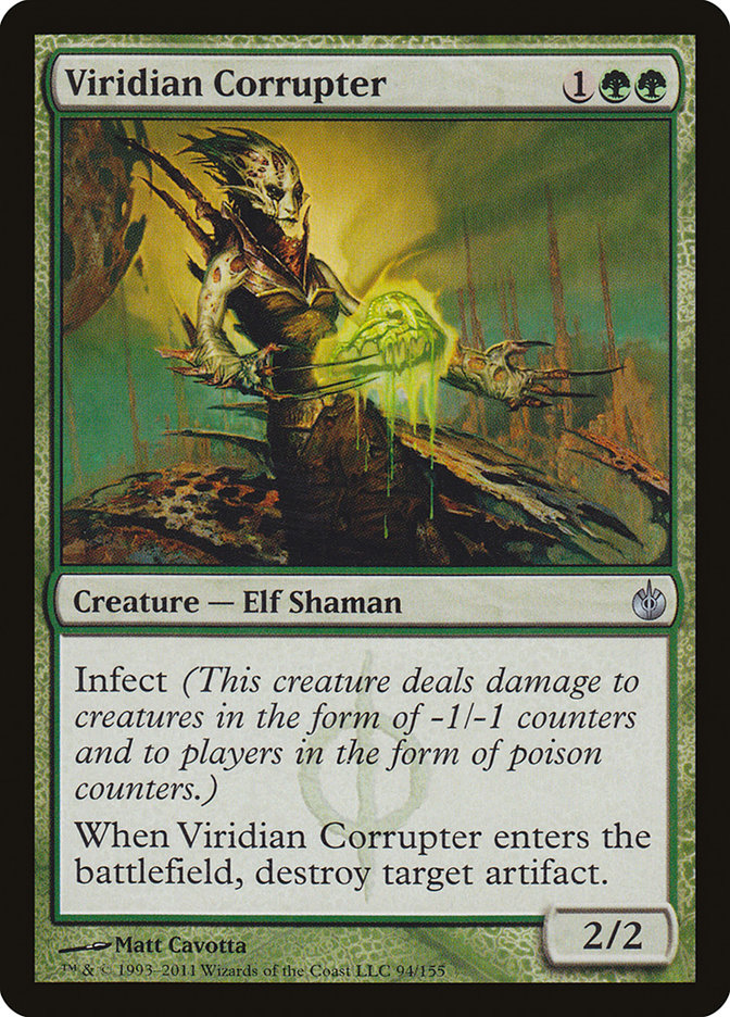 Viridian Corrupter [Mirrodin Besieged] | GnG Games