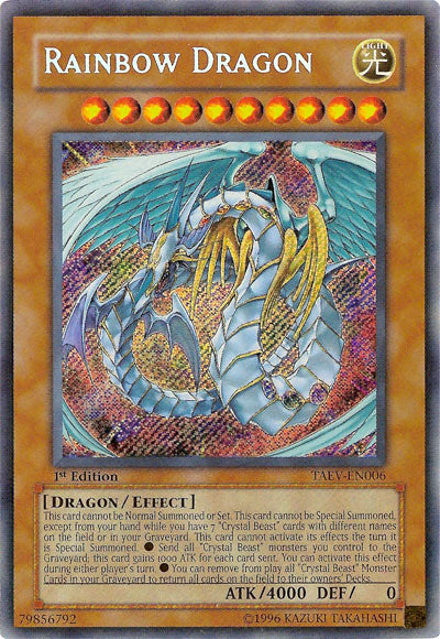 Rainbow Dragon [TAEV-EN006] Secret Rare | GnG Games