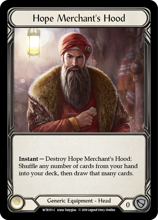 Hope Merchant's Hood [WTR151-C] Alpha Print Cold Foil | GnG Games