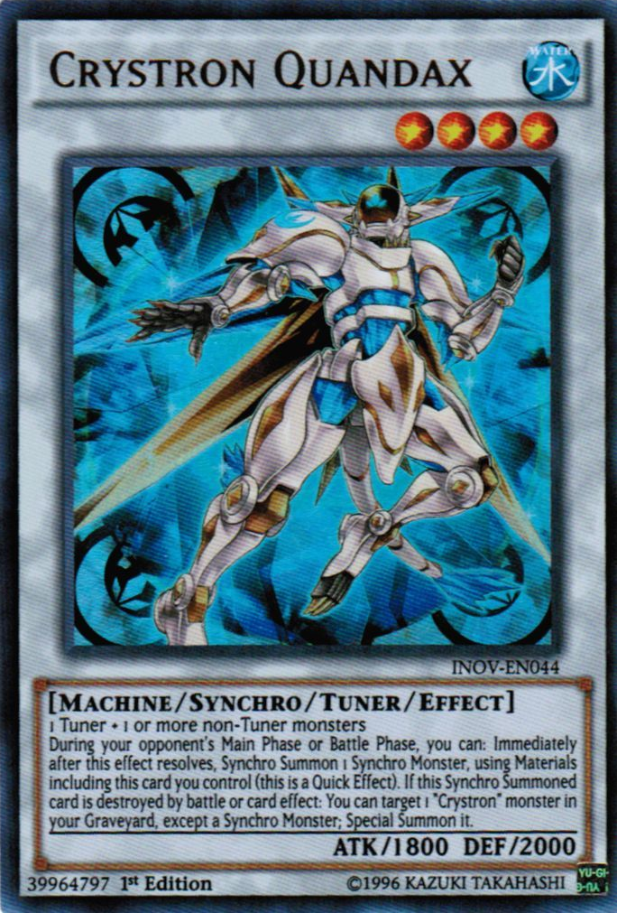 Crystron Quandax [INOV-EN044] Ultra Rare | GnG Games