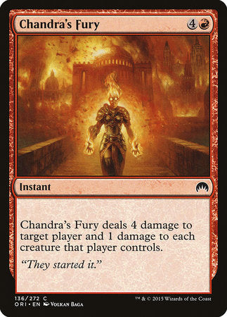 Chandra's Fury [Magic Origins] | GnG Games