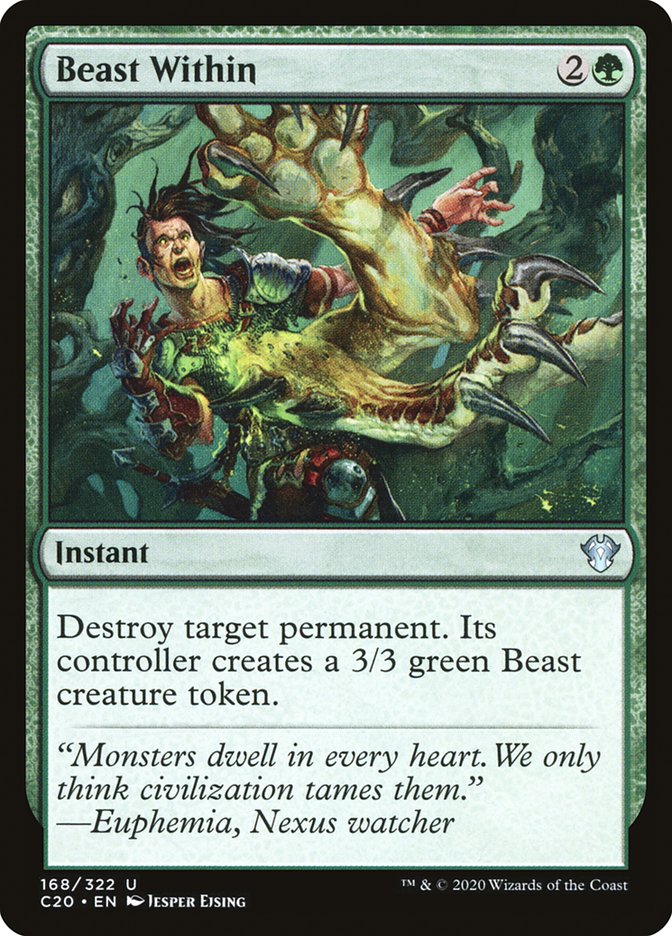 Beast Within [Commander 2020] | GnG Games