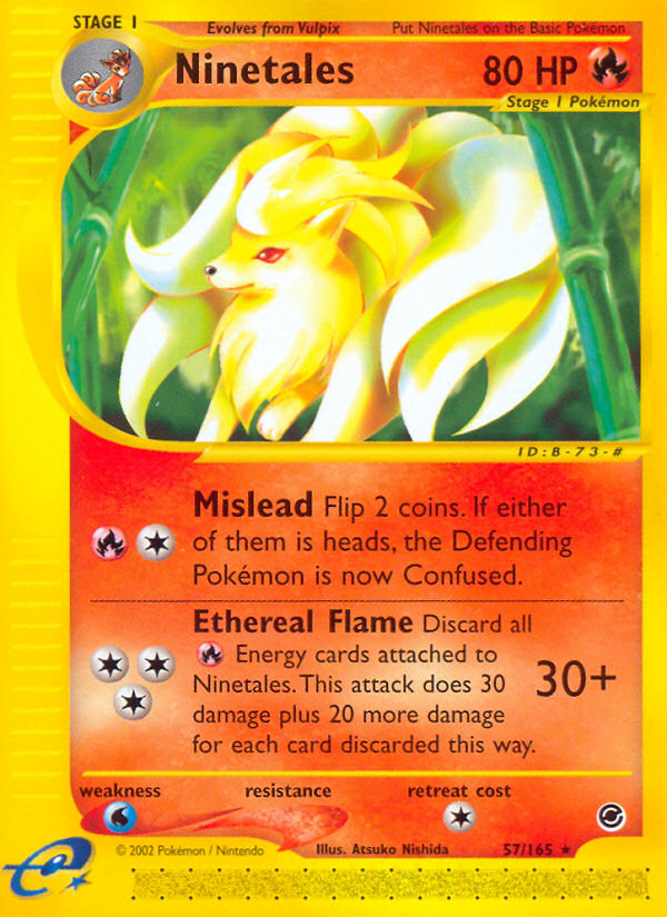 Ninetales (57/165) [Expedition: Base Set] | GnG Games