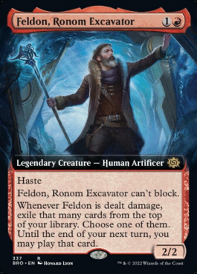 Feldon, Ronom Excavator (Extended Art) [The Brothers' War] | GnG Games