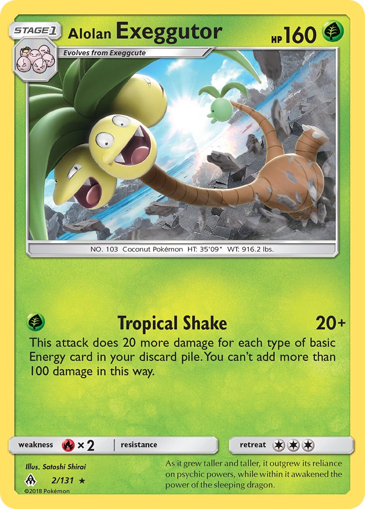 Alolan Exeggutor (2/131) (Theme Deck Exclusive) [Sun & Moon: Forbidden Light] | GnG Games