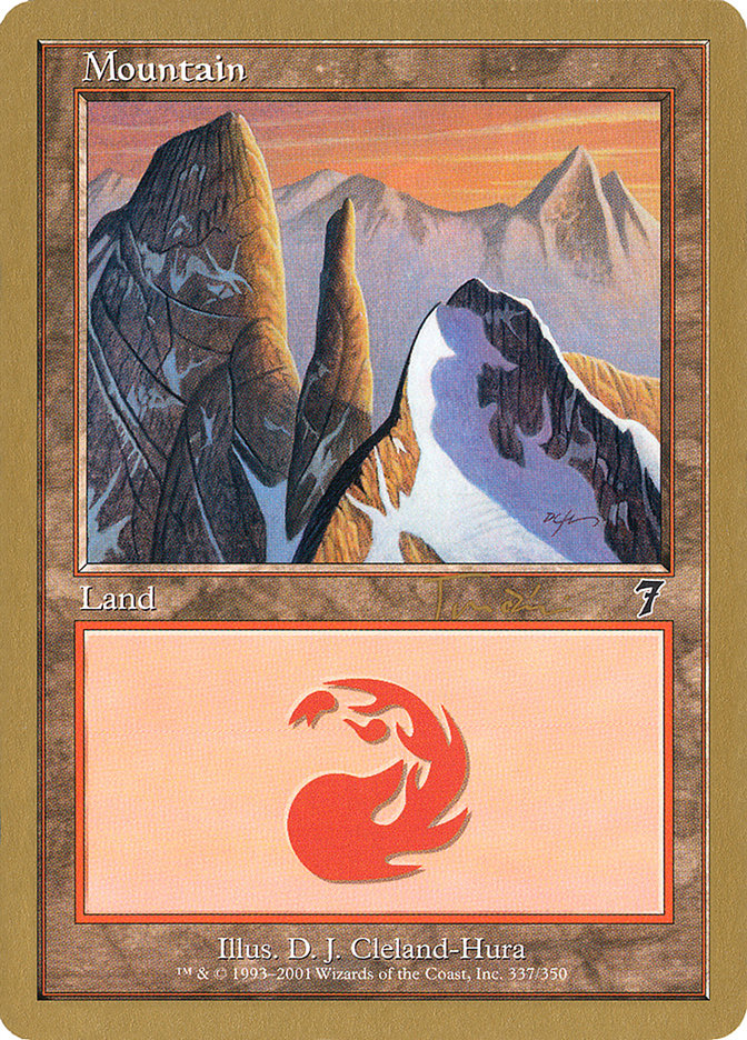 Mountain (jt337) (Jan Tomcani) [World Championship Decks 2001] | GnG Games