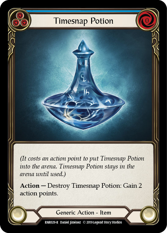 Timesnap Potion [RNR029-R] (Rhinar Hero Deck)  1st Edition Normal | GnG Games