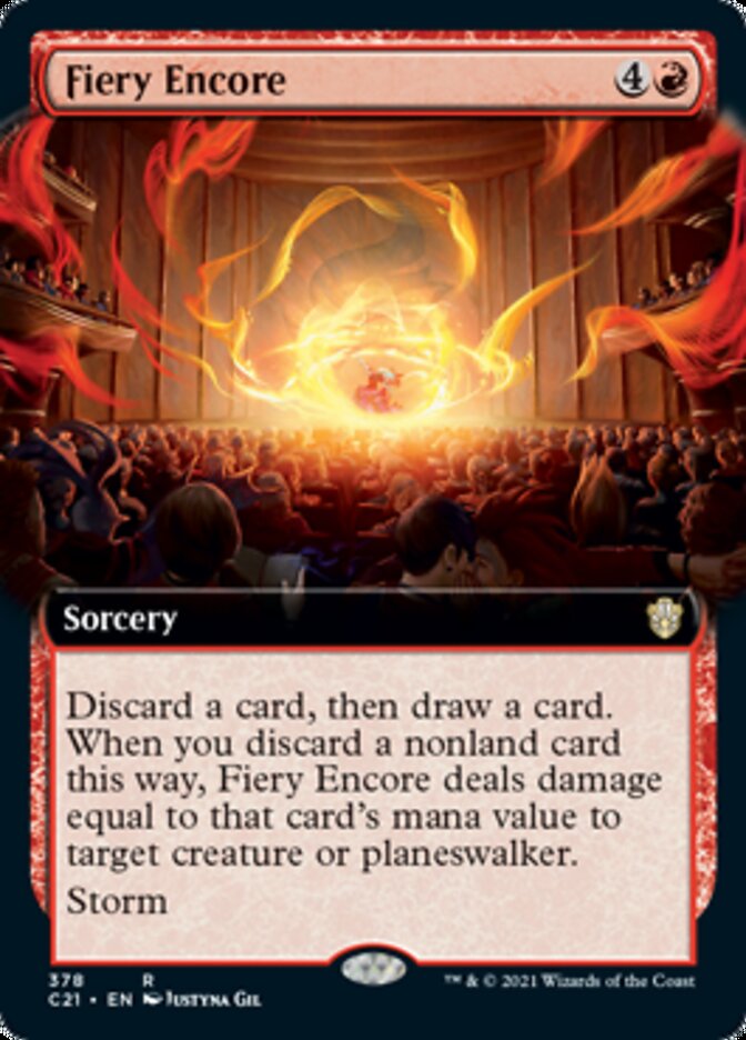 Fiery Encore (Extended) [Commander 2021] | GnG Games