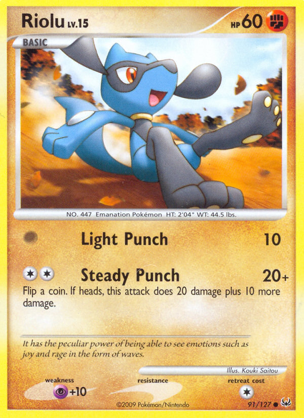 Riolu (91/127) [Platinum: Base Set] | GnG Games